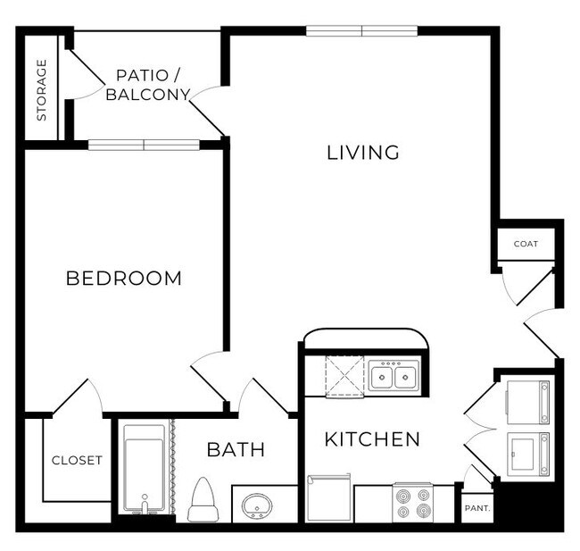 A1 - Harbor Shores II 8206 floor plan